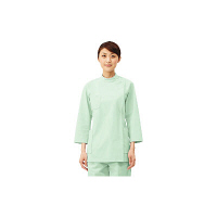 住商モンブラン ケーシー（レディス・8分袖） ナースジャケット 医務衣 医療白衣 グリーン LL 72-207（直送品）