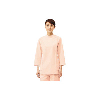 住商モンブラン ケーシー（レディス・8分袖） ナースジャケット 医務衣 医療白衣 シェルピンク S 72-211（直送品）