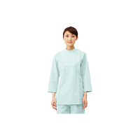 住商モンブラン ケーシー（レディス・8分袖） ナースジャケット 医務衣 医療白衣 ミント 3L 72-217（直送品）
