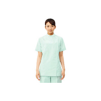 住商モンブラン ケーシー（レディス・半袖） ナースジャケット 医務衣 医療白衣 ミント L 72-358（直送品）