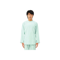 住商モンブラン ケーシー（メンズ・長袖） 医務衣 医療白衣 ミント M 72-957（直送品）
