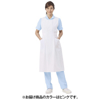 住商モンブラン 予防衣（レディス・ノースリーブ） ピンク M 74-083（直送品）