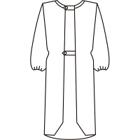 住商モンブラン 予防衣（長袖） ミント LL 74-407（直送品）