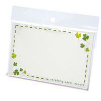 ササガワ カード クローバー はがき判 16-1701 1セット(1冊(30枚)×5)
