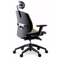 DUOREST（デュオレスト）　α80　背シェル付　肘付　メッシュブラウン　α80H　BROWN　C005MBN1　1脚　（直送品）