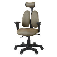 DUOREST（デュオレスト）　DR-7501SP　肘付　ブラウン　DR-7501SP　C001ABN1　1脚　（直送品）