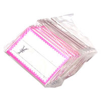 アクリル製 カード立 片面用（L型） 34-3514 1箱（10個入×2袋）  ササガワ