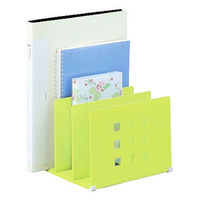 リヒトラブ　仕切りラック　L　黄緑　1個　A7321-6