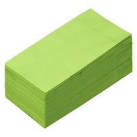 溝端紙工印刷 カラーナプキン 8つ折り 2PLY グリーンティー 1袋（50枚入）