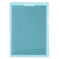 プラス　クリップ付ボードホルダー　カモフラージュ　ブルー　FL-130CH（89481）　1枚