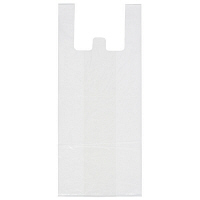 持ち手付き/取っ手付きゴミ袋　低密度タイプ　乳白半透明　20L 0.024mm　TGM-1　1パック（20枚入）