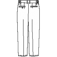 KAZEN メンズツータックパンツ ベージュ M APK620-C/12（直送品）