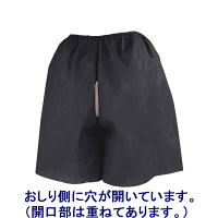 オオサキメディカル　オオサキ 検査用パンツ（穴あき/ロングタイプ）　フリーサイズ　51306　1枚
