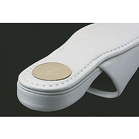 シボナシレザー風スリッパ Mサイズ サンドベージュ 抗菌仕様 滑り止め付き 来客用 1箱（20足入）