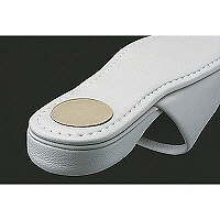 シボナシレザー風スリッパ Mサイズ ブラック 抗菌仕様 滑り止め付き 来客用 1箱（20足入）