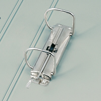 キングジム　レバーリングファイルDタイプ　A4タテ　背幅69mm　青　20冊入