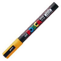 ポスカ 細字 山吹 PC3M.3 水性マーカー 三菱鉛筆（uni）