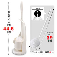 サンコー トイレブラシ びっくりトイレクリーナーケース付 BL-93 1組 やわらか 傷がつきにくい びっくりフレッシュ 日本製