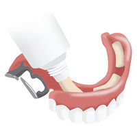 入れ歯安定剤（総入れ歯・部分入れ歯）タフグリップクリーム 無添加 40ｇ くっつけるタイプ 長時間安定する 小林製薬