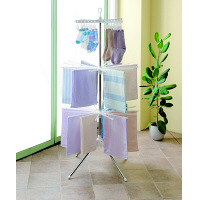 天馬　PORISH組立式スタンド物干しパラソル型3段　PS-10K