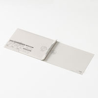 セキセイ　のびーるファイル　エスヤード　A4ヨコ　グレー　10冊　AE-51F-62