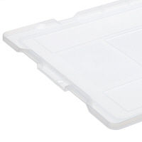 「現場のチカラ」　岐阜プラスチック工業　折りたたみコンテナ用フタ　クリア　40L・50L用　1枚  オリジナル