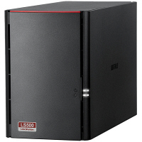 NAS（ネットワークハードディスク）2TB 2ドライブ リンクステーション HDD LS520D0202 1台 バッファロー