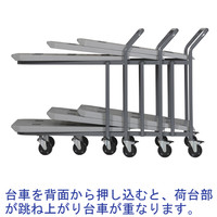 三甲　ネス台車　2段　1台　（直送品）