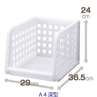 天馬　プレクシーラック　A4　深型　ナチュラル