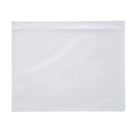 デリバリーパック 完全密封タイプ ミシン目付 全面糊 透明 A4用 PA-004T パピルスカンパニー 1パック（100枚入）