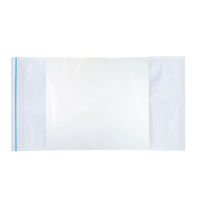 デリバリーパック ポケットタイプ かえし機能付 部分糊 透明 長3用 PA-033T パピルスカンパニー 1パック（100枚入）