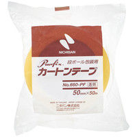 【OPPテープ】 カートンテープ No.660-PF 透明 幅50mm×長さ50m 660PF-50 ニチバン 1巻