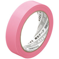 現場のチカラ 養生テープ ピンク 幅25mm×長さ25m アスクル 1箱（30巻入）  オリジナル