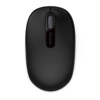 マイクロソフト 無線（ワイヤレス）マウス Wireless Mobile Mouse1850 ブラック 光学式/3ボタン/3年保証 7MM-00005