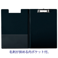 エセルテジャパン　クリップフォルダ　ブラック　56047　1箱（10冊入）