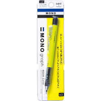 トンボ鉛筆【MONOgraph】シャープペンシル モノグラフネオン 0.5mm イエロー DPA-134C 1本