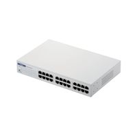 スイッチングハブ 24ポート ギガビット 電源内蔵 耐熱 マグネット付 金属 ループ検知 3年保証 EHB-UG2A24-S エレコム 1台