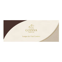 〈GODIVA〉ラングドシャクッキーアソートメント（8枚入） ）  紙袋付き 手土産ギフト　洋菓子
