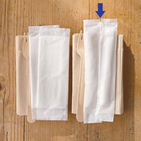 エンボスおしぼり 丸タイプ 1箱（1200本：100本入×12袋） オリジナル