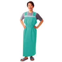 ピジョン 軽やか介助エプロン ロングタイプ 男性用グリーン 11246 1枚
