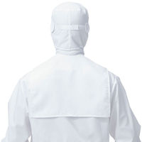 KAZEN フ-ドキャップ (ケープ付き) ホワイト L 484-10 1枚