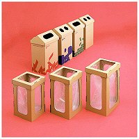 アスクル　ダンボールフレームゴミ箱　45L　1箱（12枚：3枚入×4袋） オリジナル