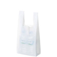 国産レジ袋　乳白　12号　1セット（12000枚：1000枚入×12箱）　福助工業  オリジナル