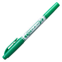 紙用マッキー 細字/極細 詰め替えタイプ 緑 10本 WYTS5-G 水性ペン ゼブラ