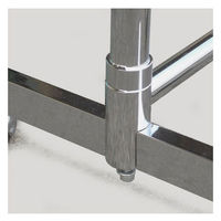 ジャックポット　ハンガーラックストロンガー　幅810×奥行420×高さ1330～2120mm HR-75　1台