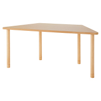 コイズミファニテック　台形テーブル　　ナチュラル　1台　（取寄品）