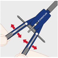 ステッドラー マルス・552 コンパスセット 552 01 1個