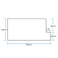 日本ホップス 仕切ガイド ラテラル B5(オレンジ)DG-B5L05 DG-B5L05 1セット(20枚:10枚×2袋)