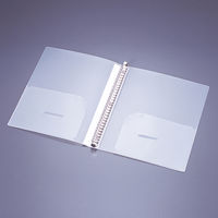 リヒトラブ A4 30穴 カルテバインダー HK748 1箱(10冊入)