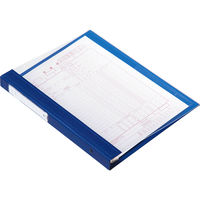 リヒトラブ A4 4穴カルテブック(クリヤー) HB417-1 1箱(10冊入)